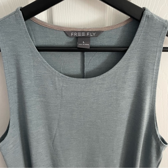 Freefly Sleeveless Blue Dress Size Large - Picture 2 of 2